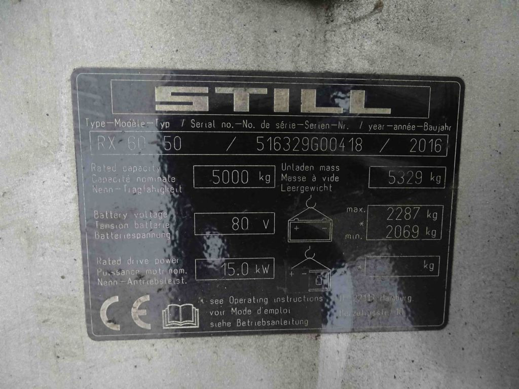 Still RX60-50 - El-truck: bilde 5 Still RX60-50 - El-truck: bilde 5