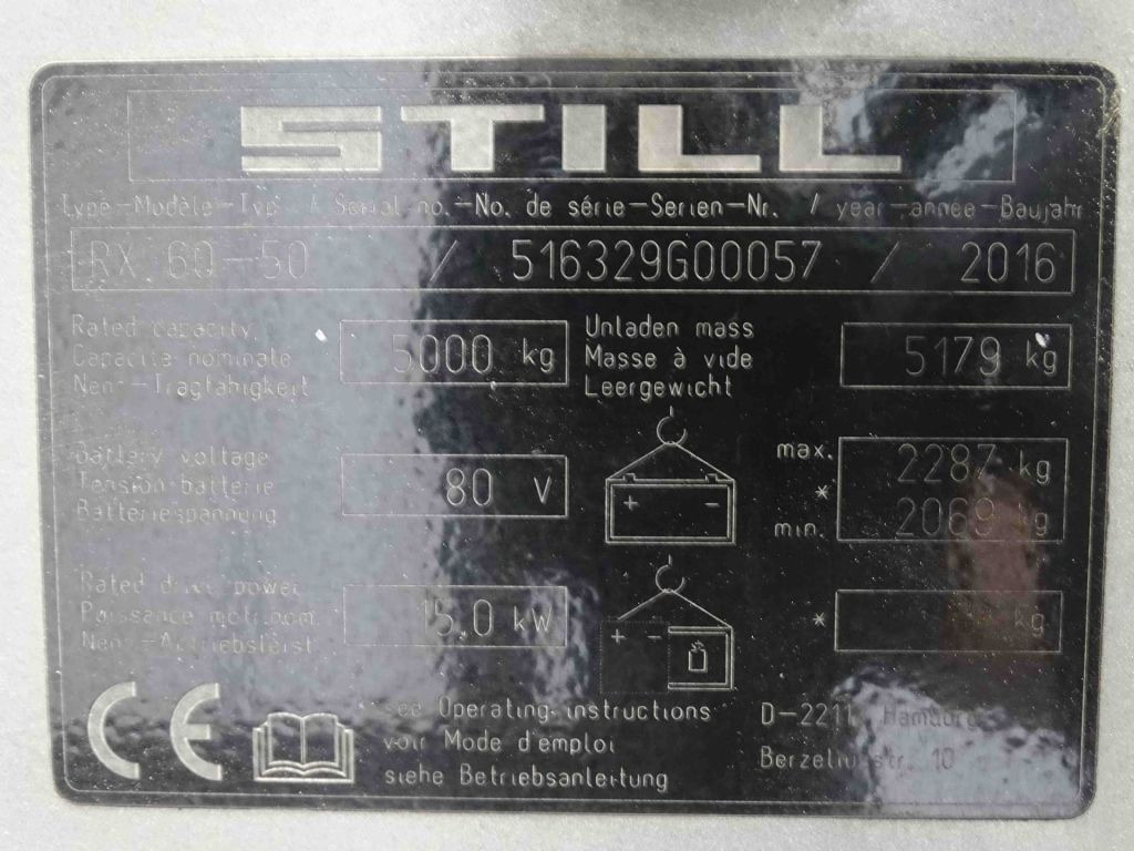 Still RX60-50 - El-truck: bilde 5 Still RX60-50 - El-truck: bilde 5