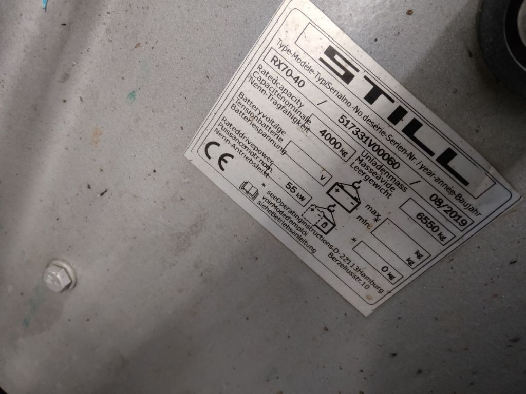 Still RX70-40 - Dieseltruck: bilde 5 Still RX70-40 - Dieseltruck: bilde 5
