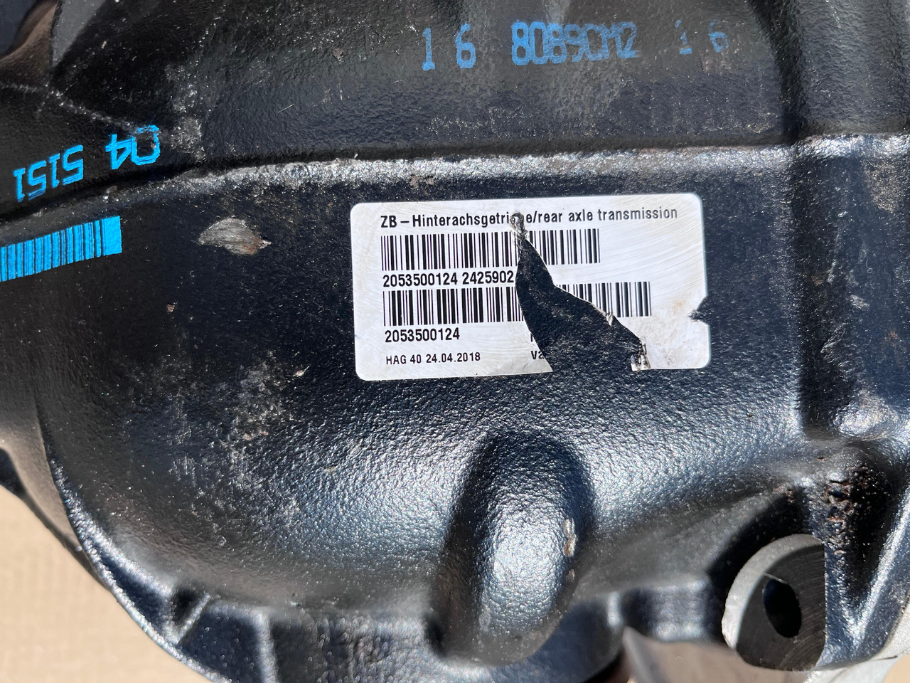 MERCEDES-BENZ C-Class Rear Differential W205 A2053500124 - Differensial: bilde 5 MERCEDES-BENZ C-Class Rear Differential W205 A2053500124 - Differensial: bilde 5