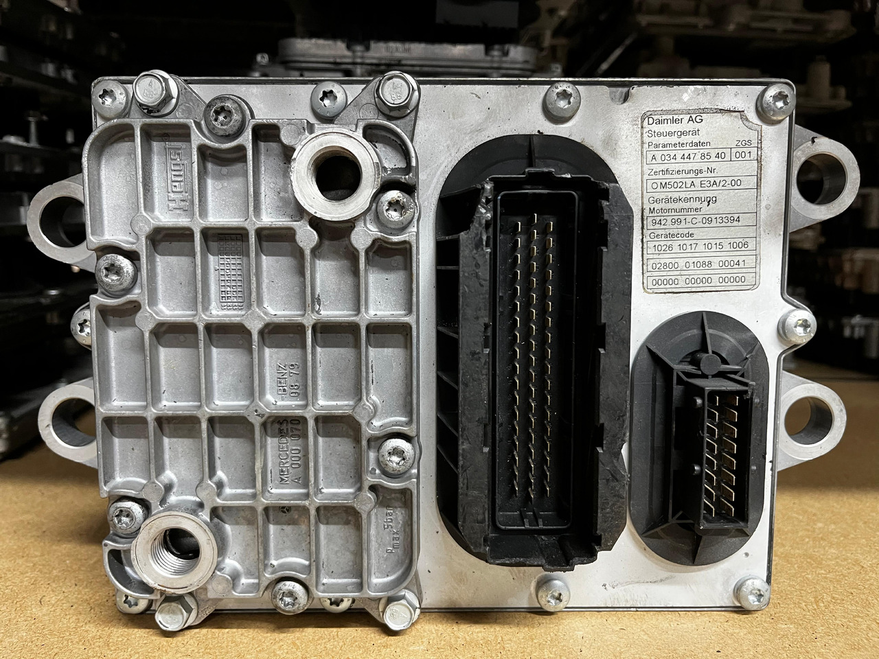 Mercedes ECU PLD OM502 - Styreenhet: bilde 1 Mercedes ECU PLD OM502 - Styreenhet: bilde 1