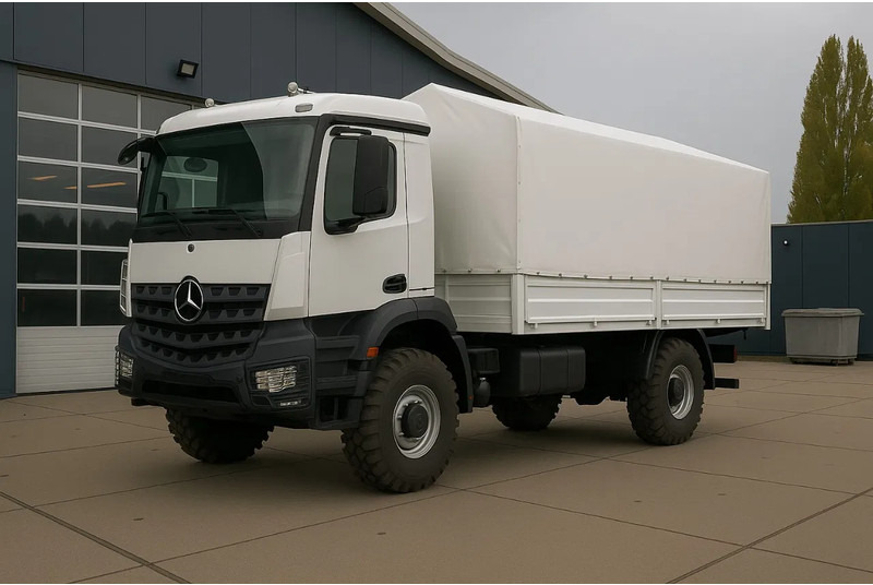 Mercedes-Benz Arocs 1836 A 4x4 Cargo Truck - Kapellbil: bilde 1 Mercedes-Benz Arocs 1836 A 4x4 Cargo Truck - Kapellbil: bilde 1