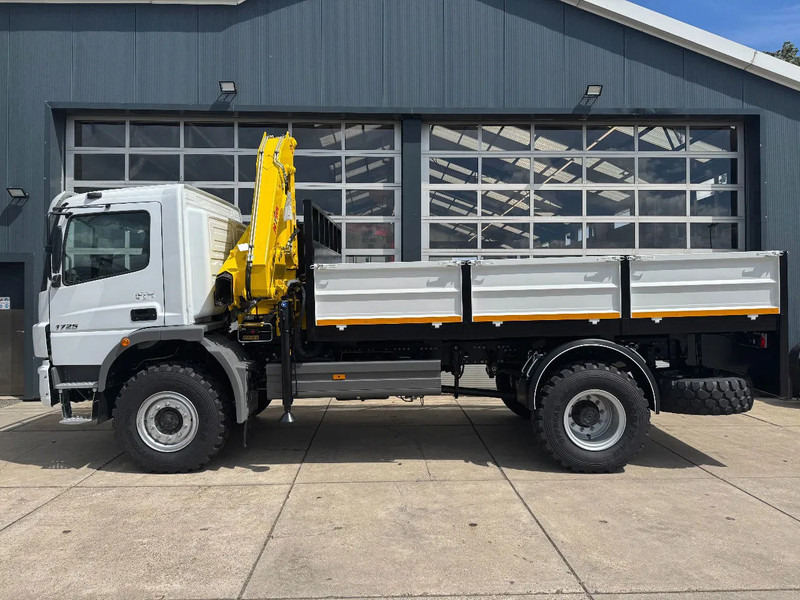 Mercedes-Benz Atego Atego 1725 4x4 Flatbed with Hyva HB120 Crane - Kranbil: bilde 5 Mercedes-Benz Atego Atego 1725 4x4 Flatbed with Hyva HB120 Crane - Kranbil: bilde 5