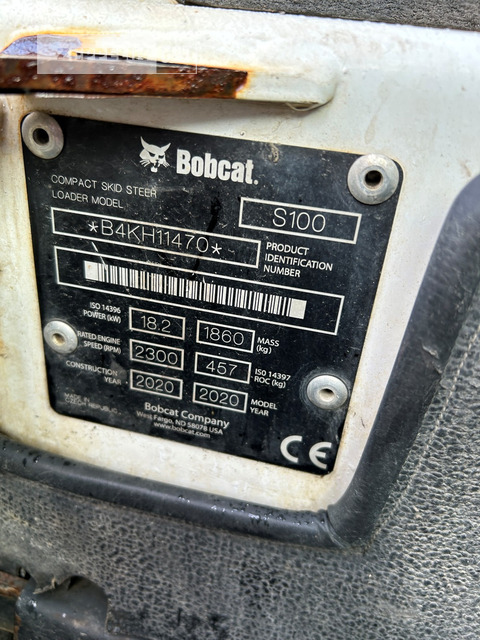 Bobcat S100 - Kompaktlaster: bilde 5 Bobcat S100 - Kompaktlaster: bilde 5