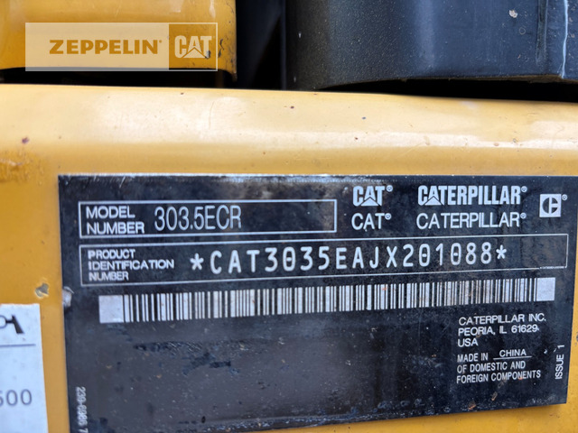 Minigraver Cat 303.5ECR: bilde 19