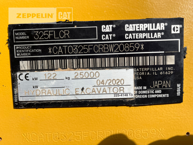Cat 325FL - Beltegraver: bilde 2 Cat 325FL - Beltegraver: bilde 2