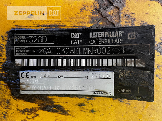 Cat 328DTUNNEL - Tunnelboremaskin: bilde 2 Cat 328DTUNNEL - Tunnelboremaskin: bilde 2