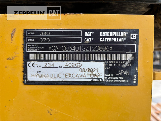 Cat 340-07A - Beltegraver: bilde 2 Cat 340-07A - Beltegraver: bilde 2