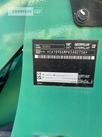 Cat 906M - Hjullaster: bilde 5 Cat 906M - Hjullaster: bilde 5