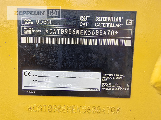 Cat 906M - Hjullaster: bilde 2 Cat 906M - Hjullaster: bilde 2
