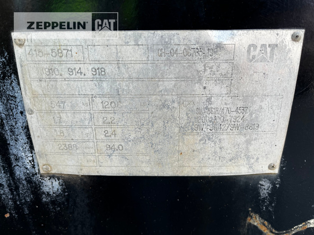 Hjullaster Cat 918M: bilde 11