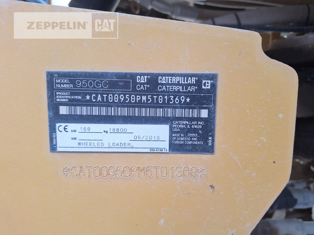 Hjullaster Cat 950GC: bilde 9