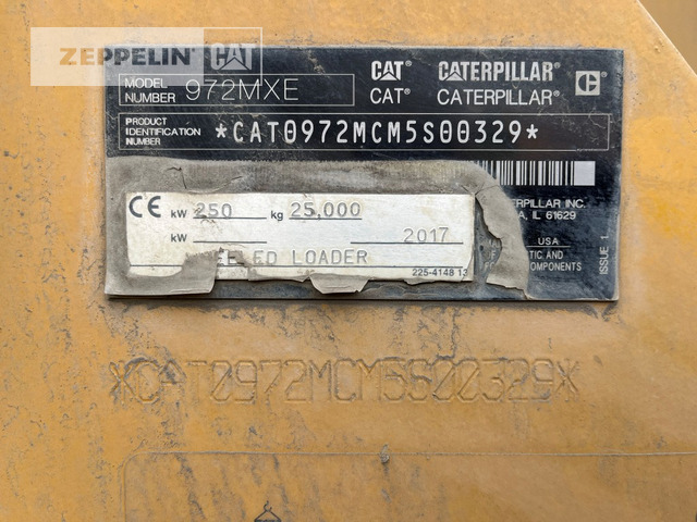 Cat 972MXE - Hjullaster: bilde 2 Cat 972MXE - Hjullaster: bilde 2