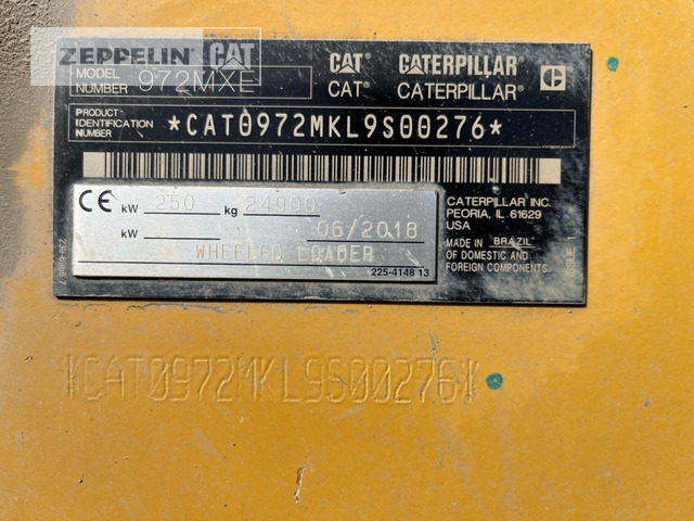 Cat 972MXE - Hjullaster: bilde 2 Cat 972MXE - Hjullaster: bilde 2