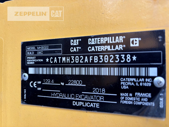 Cat MH3022-06C - Håndteringsutstyr: bilde 5 Cat MH3022-06C - Håndteringsutstyr: bilde 5