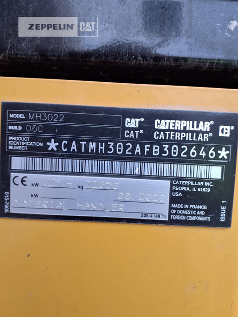 Cat MH3022-06C - Håndteringsutstyr: bilde 5 Cat MH3022-06C - Håndteringsutstyr: bilde 5