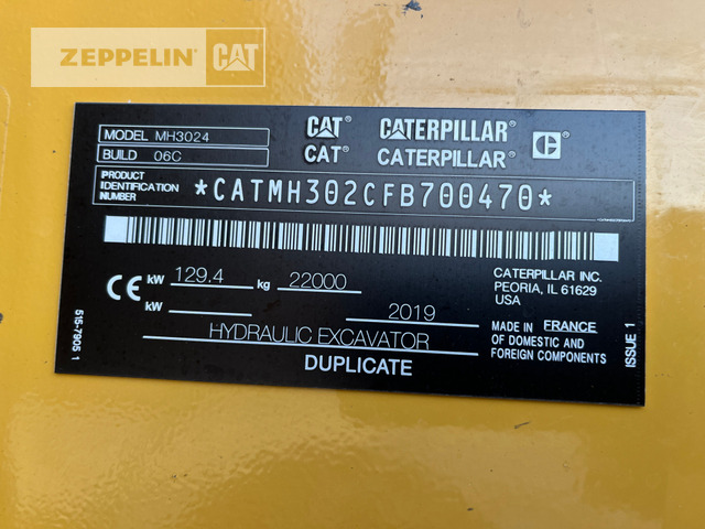 Cat MH3024-06C - Håndteringsutstyr: bilde 2 Cat MH3024-06C - Håndteringsutstyr: bilde 2