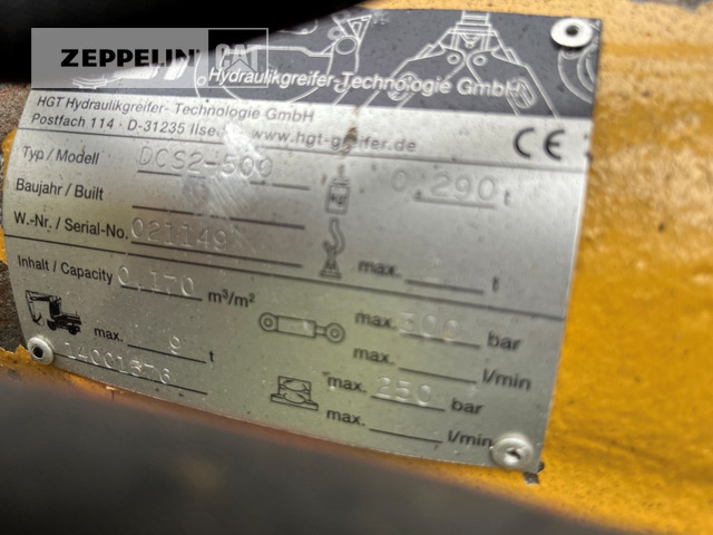 Hydraulik-Greifer-Technologie Greifer ZZ2-400 - Gripeskuff: bilde 4 Hydraulik-Greifer-Technologie Greifer ZZ2-400 - Gripeskuff: bilde 4