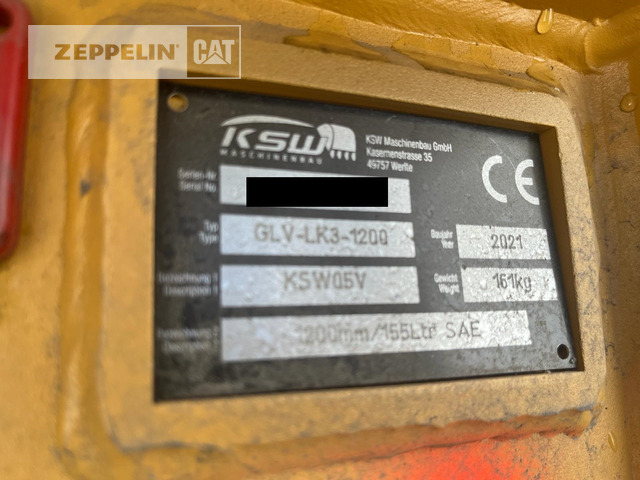 KSW Maschinenbau GmbH GLV 1.200mm, CW05 - Gravemaskinskuffe for Bygg og anlegg: bilde 3 KSW Maschinenbau GmbH GLV 1.200mm, CW05 - Gravemaskinskuffe for Bygg og anlegg: bilde 3