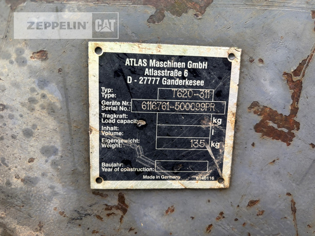 Beltegraver Terex TC225LC: bilde 10