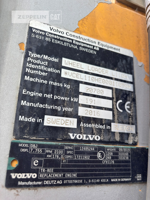 Volvo L110H - Hjullaster: bilde 5 Volvo L110H - Hjullaster: bilde 5