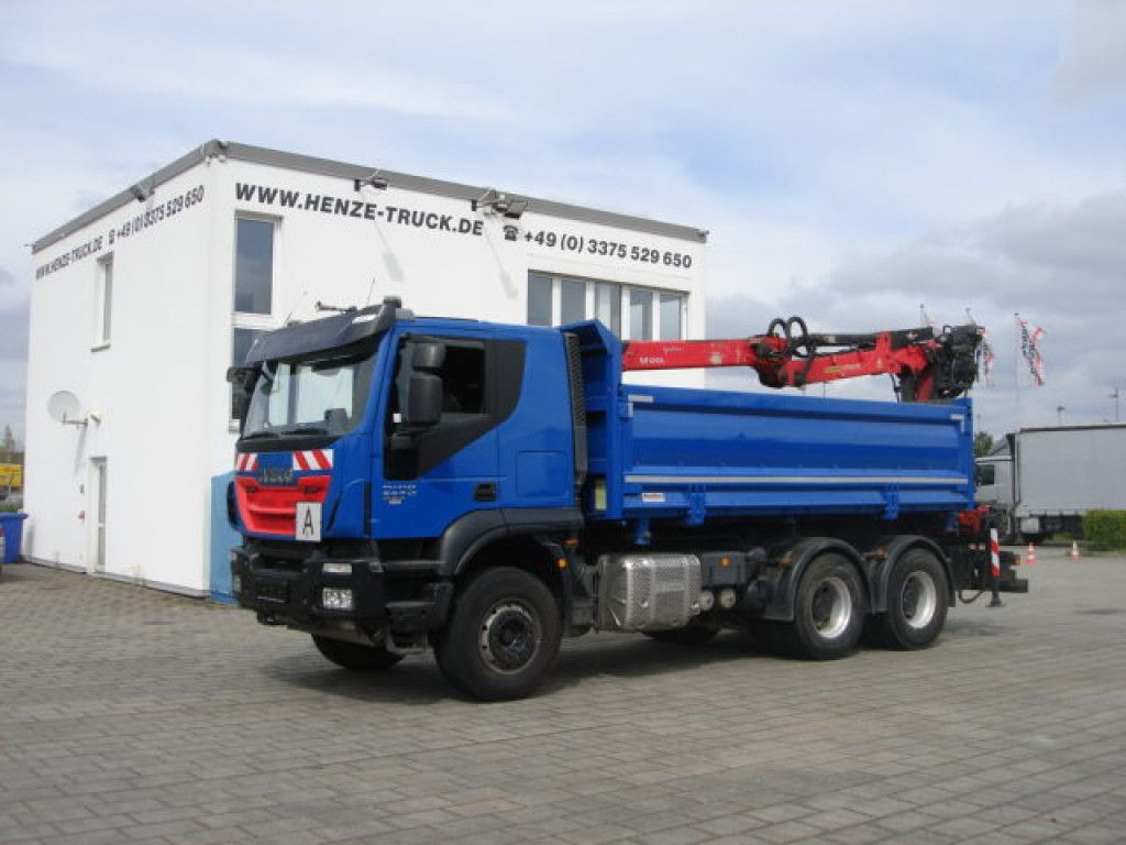 Iveco TRACKER 260T50 6x4 3-Achs Kipper Heckkran Espilo - Tippbil, Kranbil: bilde 5 Iveco TRACKER 260T50 6x4 3-Achs Kipper Heckkran Espilo - Tippbil, Kranbil: bilde 5