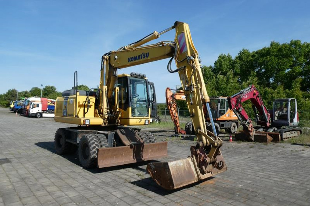 KOMATSU HANOMAG Mobilbagger PW140-7 Mobilbagger - Hjulgraver: bilde 1 KOMATSU HANOMAG Mobilbagger PW140-7 Mobilbagger - Hjulgraver: bilde 1