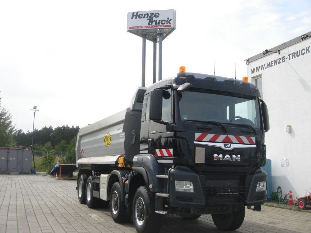 MAN TG-S 35.460 8x6 4 Achs Muldenkipper Meiller 18m³ - Tippbil: bilde 2 MAN TG-S 35.460 8x6 4 Achs Muldenkipper Meiller 18m³ - Tippbil: bilde 2