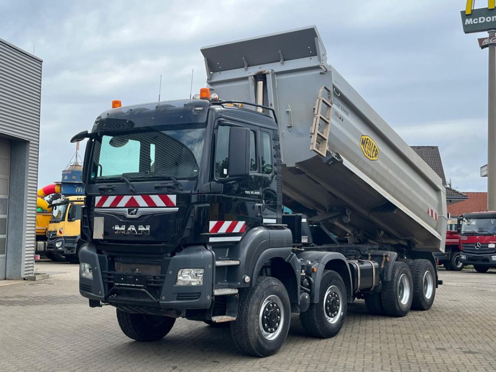 MAN TG-S 35.460 8x6 4 Achs Muldenkipper Meiller 18m³ - Dumper: bilde 1 MAN TG-S 35.460 8x6 4 Achs Muldenkipper Meiller 18m³ - Dumper: bilde 1