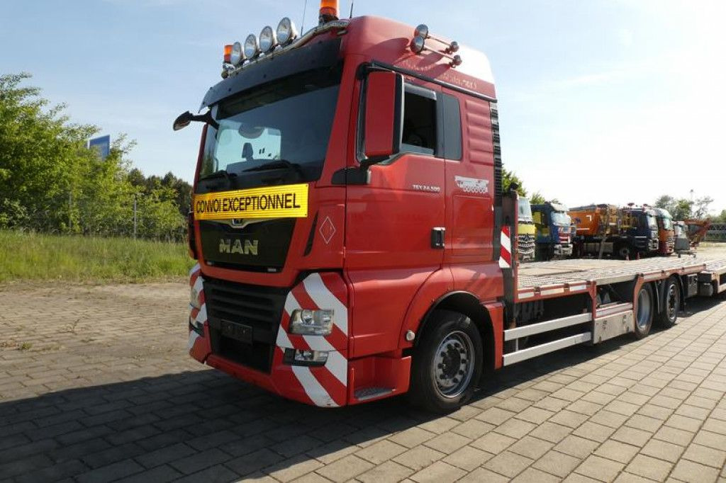 MAN TG-X 24.500 6x2-4 LL-U Pritsche Maschinentranspo - Transporter lastebil: bilde 3 MAN TG-X 24.500 6x2-4 LL-U Pritsche Maschinentranspo - Transporter lastebil: bilde 3