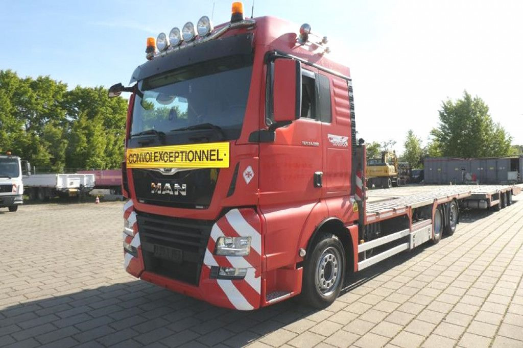 MAN TG-X 24.500 6x2-4 LL-U Pritsche Maschinentranspo - Planbil: bilde 2 MAN TG-X 24.500 6x2-4 LL-U Pritsche Maschinentranspo - Planbil: bilde 2
