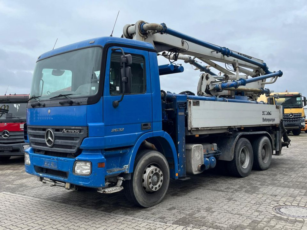 MERCEDES-BENZ Actros 2632 6x4 Betonpumpe Schwing 24m - Betongpumpe: bilde 1 MERCEDES-BENZ Actros 2632 6x4 Betonpumpe Schwing 24m - Betongpumpe: bilde 1