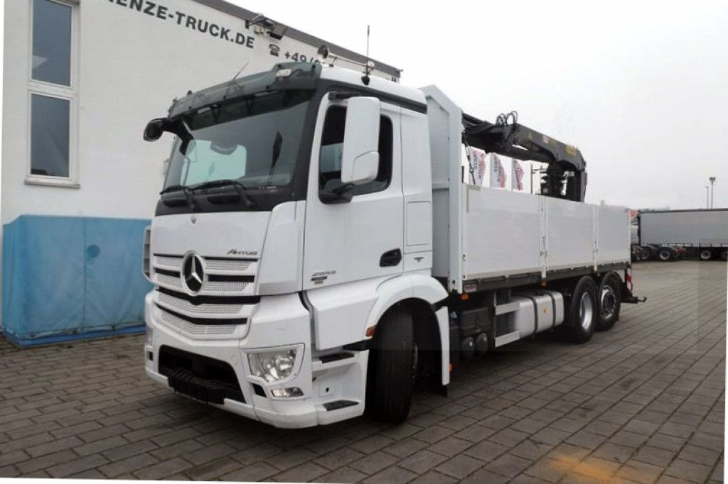 Mercedes-Benz Antos 2543 L/6x2 Pritsche Heckkran - Kranbil: bilde 2 Mercedes-Benz Antos 2543 L/6x2 Pritsche Heckkran - Kranbil: bilde 2