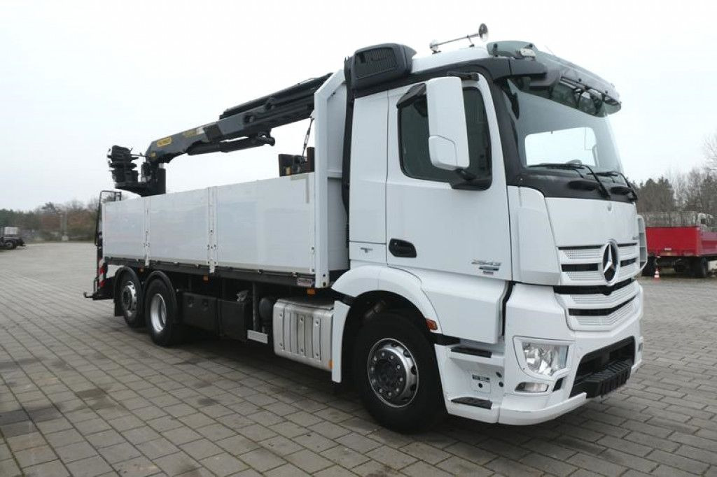 Mercedes-Benz Antos 2543 L/6x2 Pritsche Heckkran - Kranbil: bilde 3 Mercedes-Benz Antos 2543 L/6x2 Pritsche Heckkran - Kranbil: bilde 3