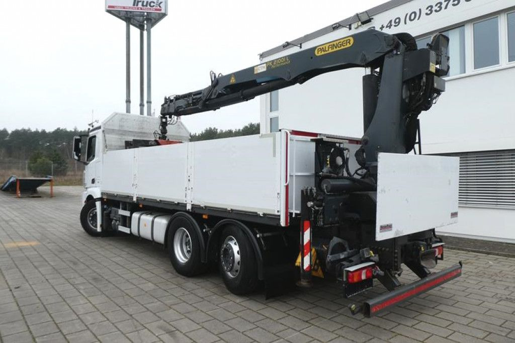 Mercedes-Benz Antos 2543 L/6x2 Pritsche Heckkran - Kranbil: bilde 4 Mercedes-Benz Antos 2543 L/6x2 Pritsche Heckkran - Kranbil: bilde 4