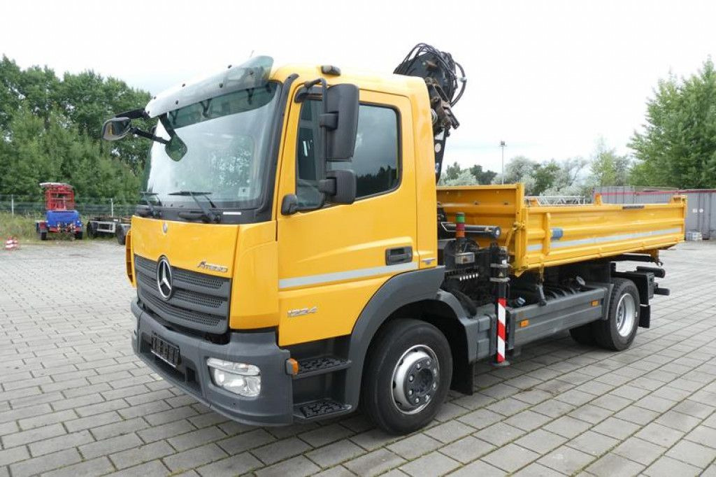 Mercedes-Benz Atego 1224 K 2-Achs Kipper Kran 2x Hdr Ausschub - Tippbil, Kranbil: bilde 3 Mercedes-Benz Atego 1224 K 2-Achs Kipper Kran 2x Hdr Ausschub - Tippbil, Kranbil: bilde 3