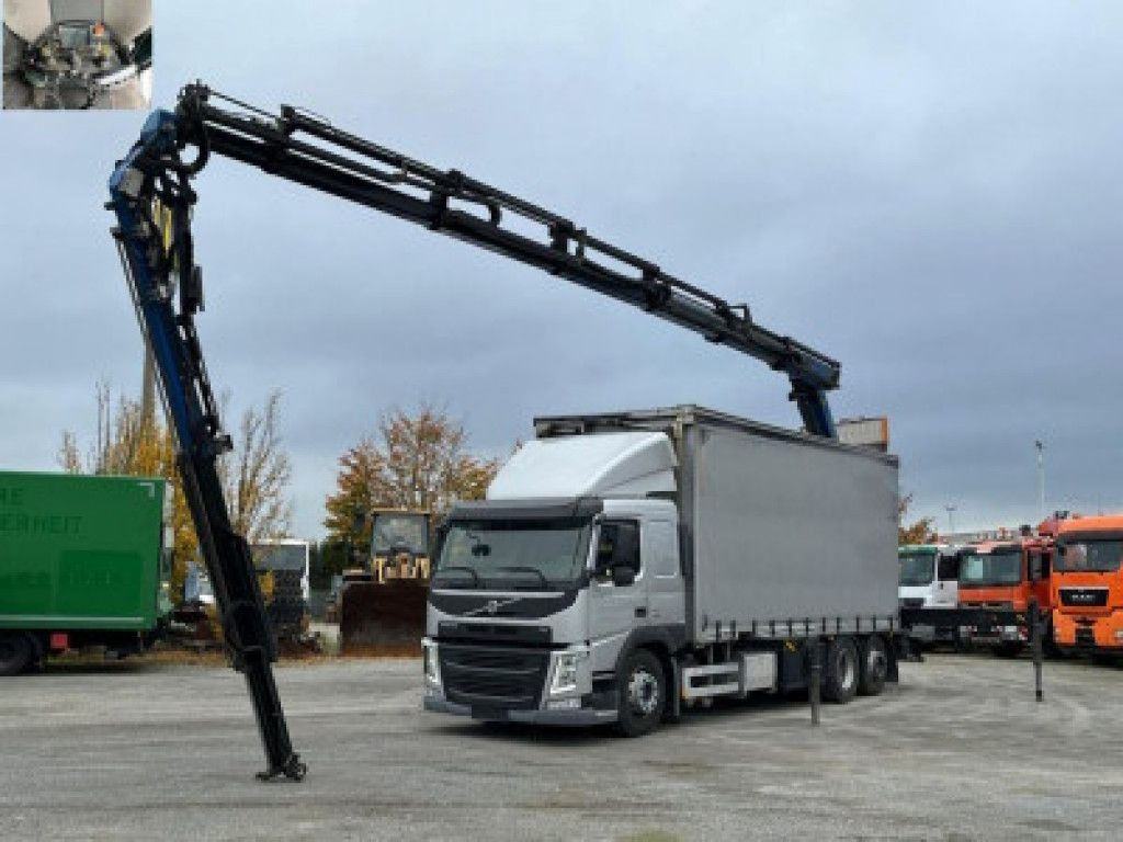 Volvo FM 420 6x2 Pritsche Heckkran 27m/t,Funk,Jib ,E6 - Planbil, Kranbil: bilde 1 Volvo FM 420 6x2 Pritsche Heckkran 27m/t,Funk,Jib ,E6 - Planbil, Kranbil: bilde 1