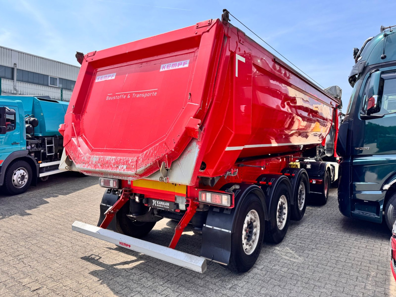 Kempf SKM 35/3 Alu Mulde ca.28m³ el. Verdeck 5.020Kg - Tippsemi: bilde 3 Kempf SKM 35/3 Alu Mulde ca.28m³ el. Verdeck 5.020Kg - Tippsemi: bilde 3