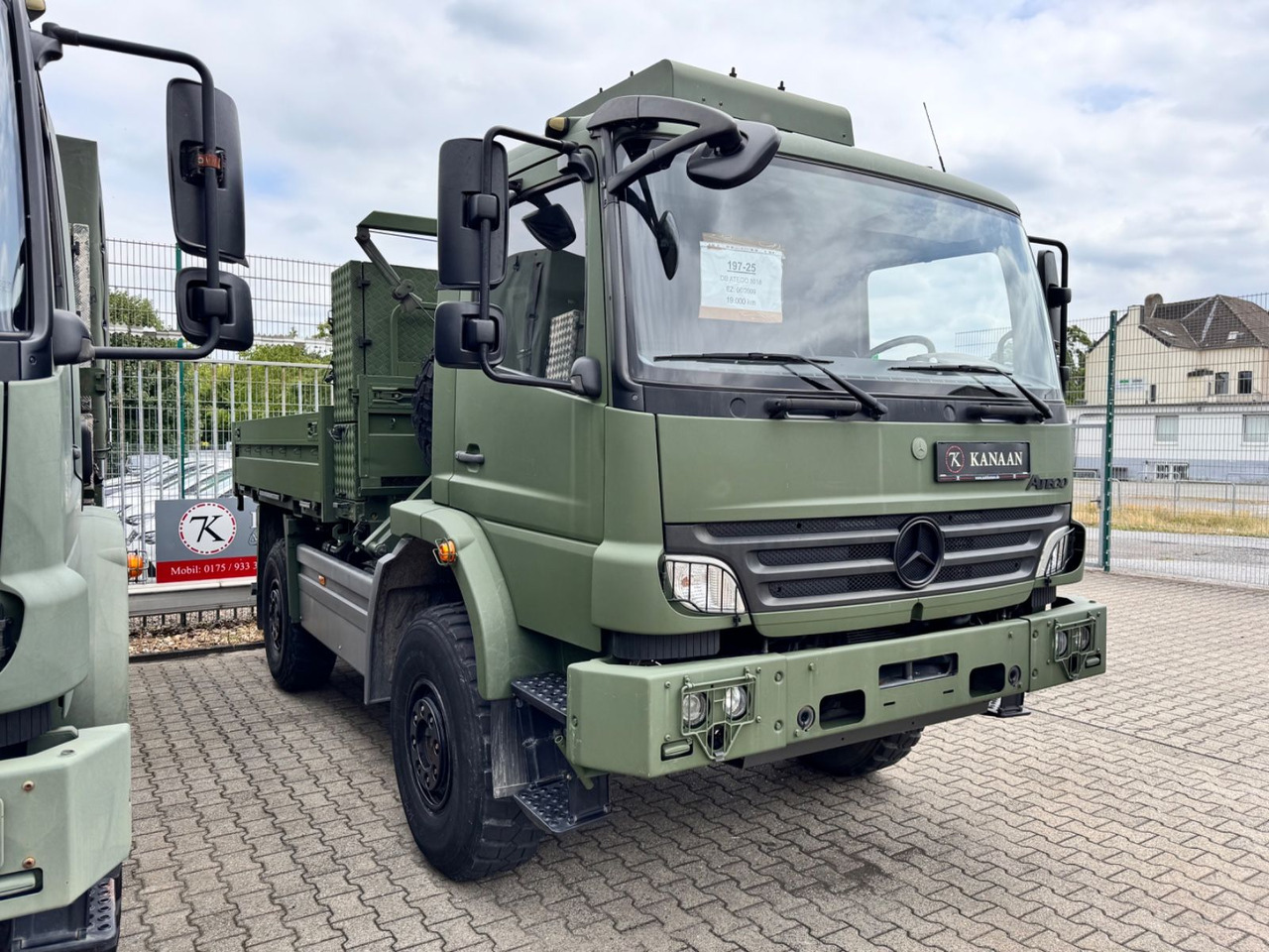 Mercedes-Benz 1018 Atego 4x4 Allrad Camper Expedition - Container-transport/ Vekselflak lastebil: bilde 2 Mercedes-Benz 1018 Atego 4x4 Allrad Camper Expedition - Container-transport/ Vekselflak lastebil: bilde 2