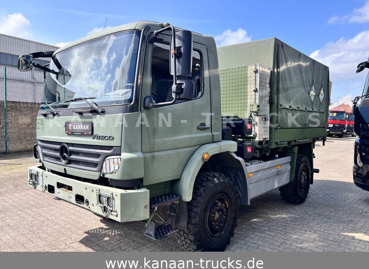 Mercedes-Benz 1018 Atego 4x4 Allrad Miltär Camper Expedition - Container-transport/ Vekselflak lastebil: bilde 2 Mercedes-Benz 1018 Atego 4x4 Allrad Miltär Camper Expedition - Container-transport/ Vekselflak lastebil: bilde 2