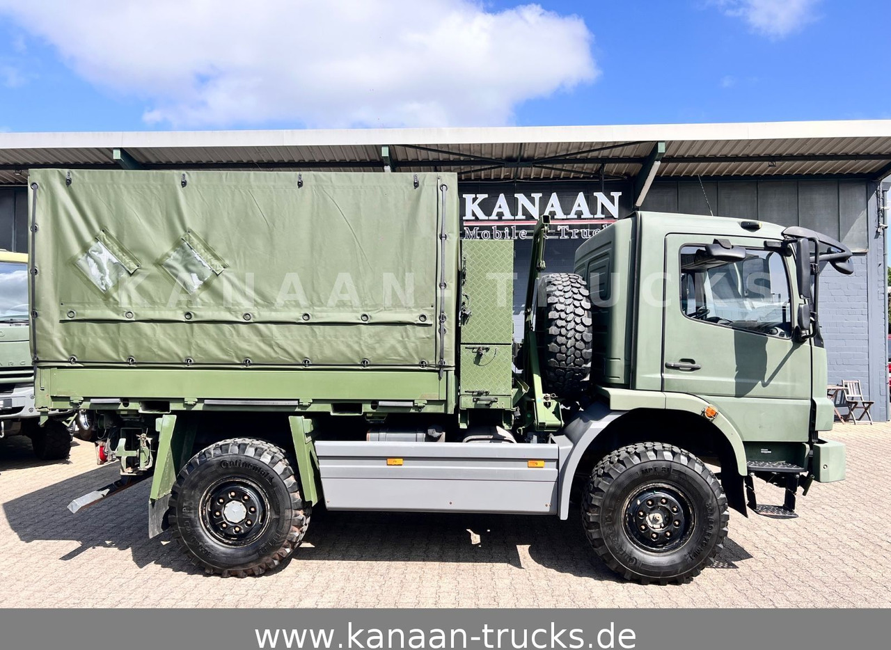 Mercedes-Benz 1018 Atego 4x4 Allrad Miltär Camper Expedition - Container-transport/ Vekselflak lastebil: bilde 3 Mercedes-Benz 1018 Atego 4x4 Allrad Miltär Camper Expedition - Container-transport/ Vekselflak lastebil: bilde 3