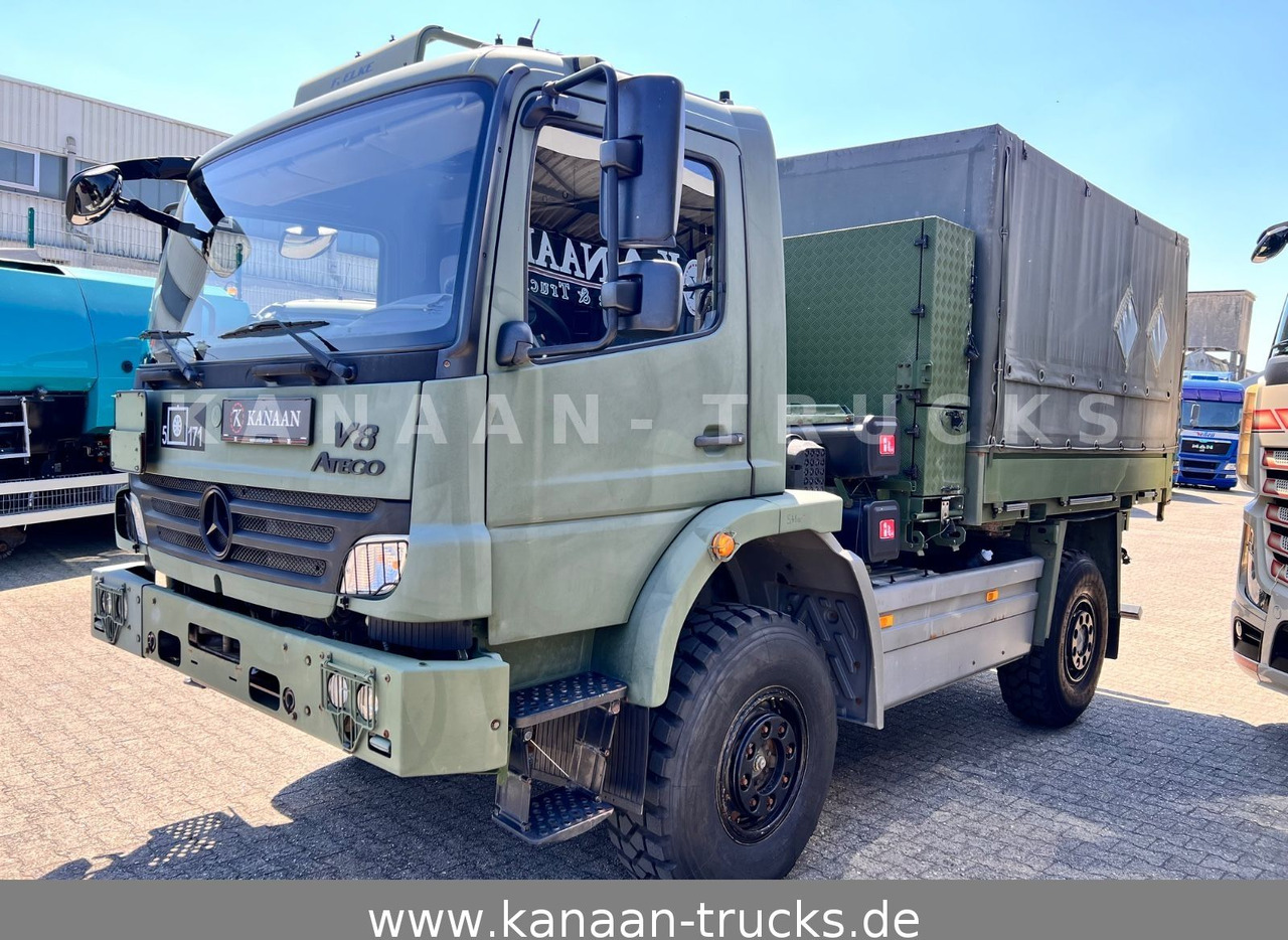 Mercedes-Benz 1018 Atego 4x4 Allrad Miltär Camper Expedition - Container-transport/ Vekselflak lastebil: bilde 3 Mercedes-Benz 1018 Atego 4x4 Allrad Miltär Camper Expedition - Container-transport/ Vekselflak lastebil: bilde 3