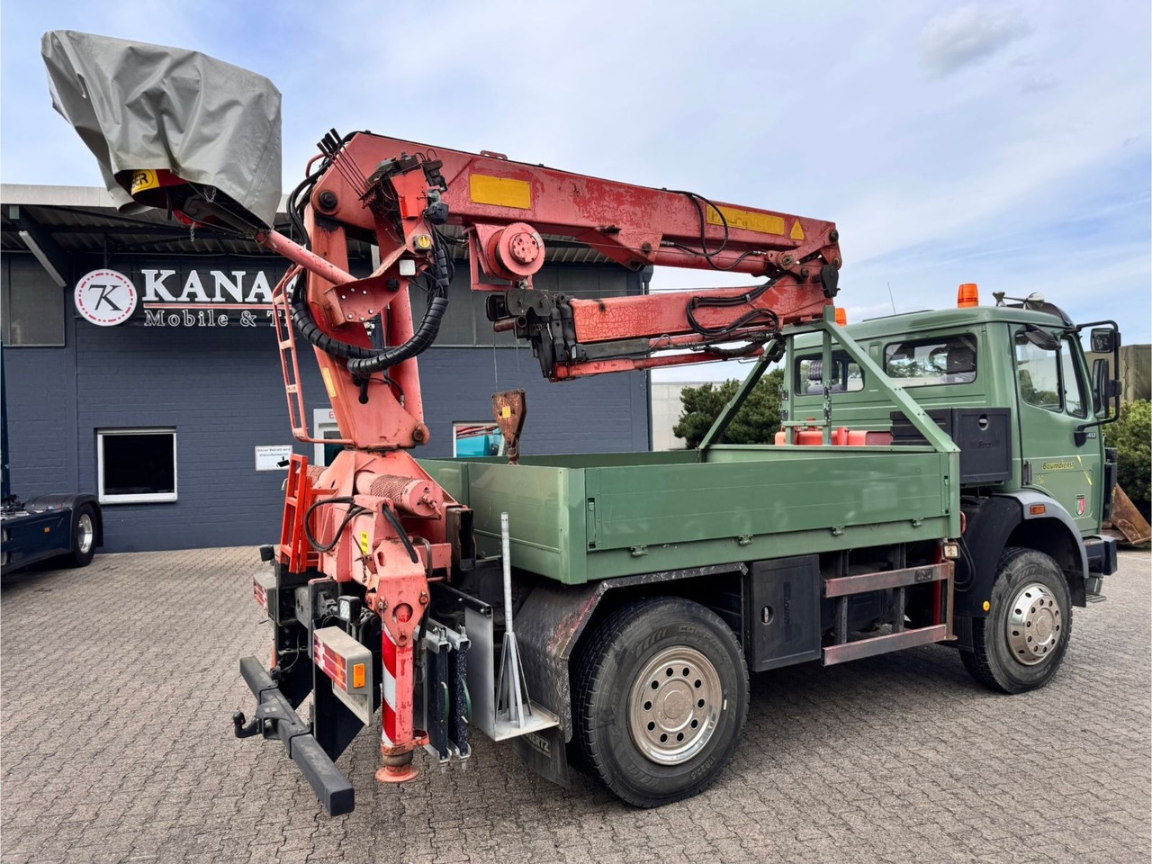 Mercedes-Benz 1417 AK Allrad Palfinger Montagekran 17,7m 64TKM - Kranbil: bilde 5 Mercedes-Benz 1417 AK Allrad Palfinger Montagekran 17,7m 64TKM - Kranbil: bilde 5