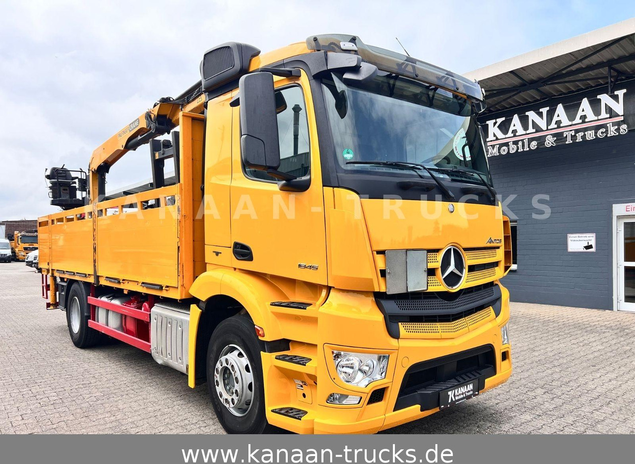 Mercedes-Benz 1845 Antos 4x2 Baustoffkran Palfinger 21001L - Kranbil, Planbil: bilde 2 Mercedes-Benz 1845 Antos 4x2 Baustoffkran Palfinger 21001L - Kranbil, Planbil: bilde 2