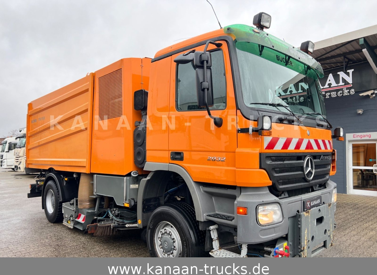 Mercedes-Benz 2032 Actros 4x4 Bucher STKF 9500 AIRPORT KLIMA - Feiebil: bilde 2 Mercedes-Benz 2032 Actros 4x4 Bucher STKF 9500 AIRPORT KLIMA - Feiebil: bilde 2
