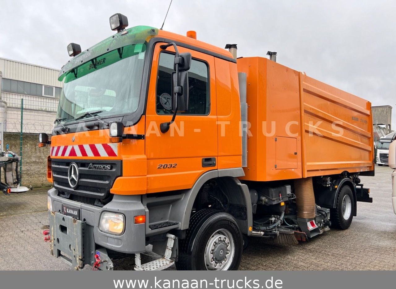 Mercedes-Benz 2032 Actros 4x4 Bucher STKF 9500 AIRPORT KLIMA - Feiebil: bilde 3 Mercedes-Benz 2032 Actros 4x4 Bucher STKF 9500 AIRPORT KLIMA - Feiebil: bilde 3