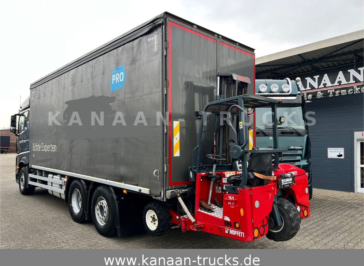 Mercedes-Benz 2548 Actros 6x2 Pritsche Moffet Mitnahme stapler - Kapellbil: bilde 1 Mercedes-Benz 2548 Actros 6x2 Pritsche Moffet Mitnahme stapler - Kapellbil: bilde 1