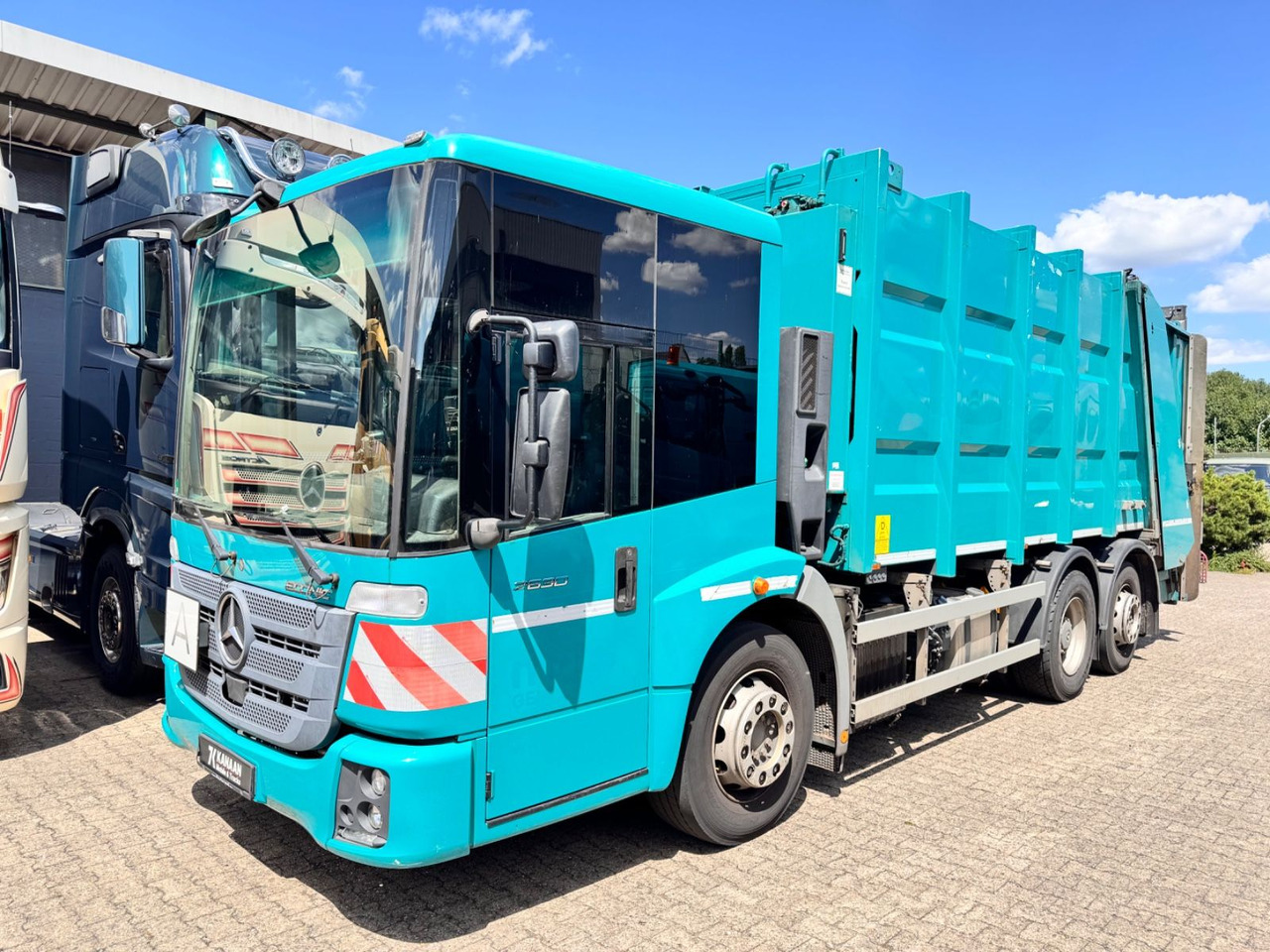 Mercedes-Benz 2630 Econic Müllwagen Zöller - Søppelbil: bilde 2 Mercedes-Benz 2630 Econic Müllwagen Zöller - Søppelbil: bilde 2