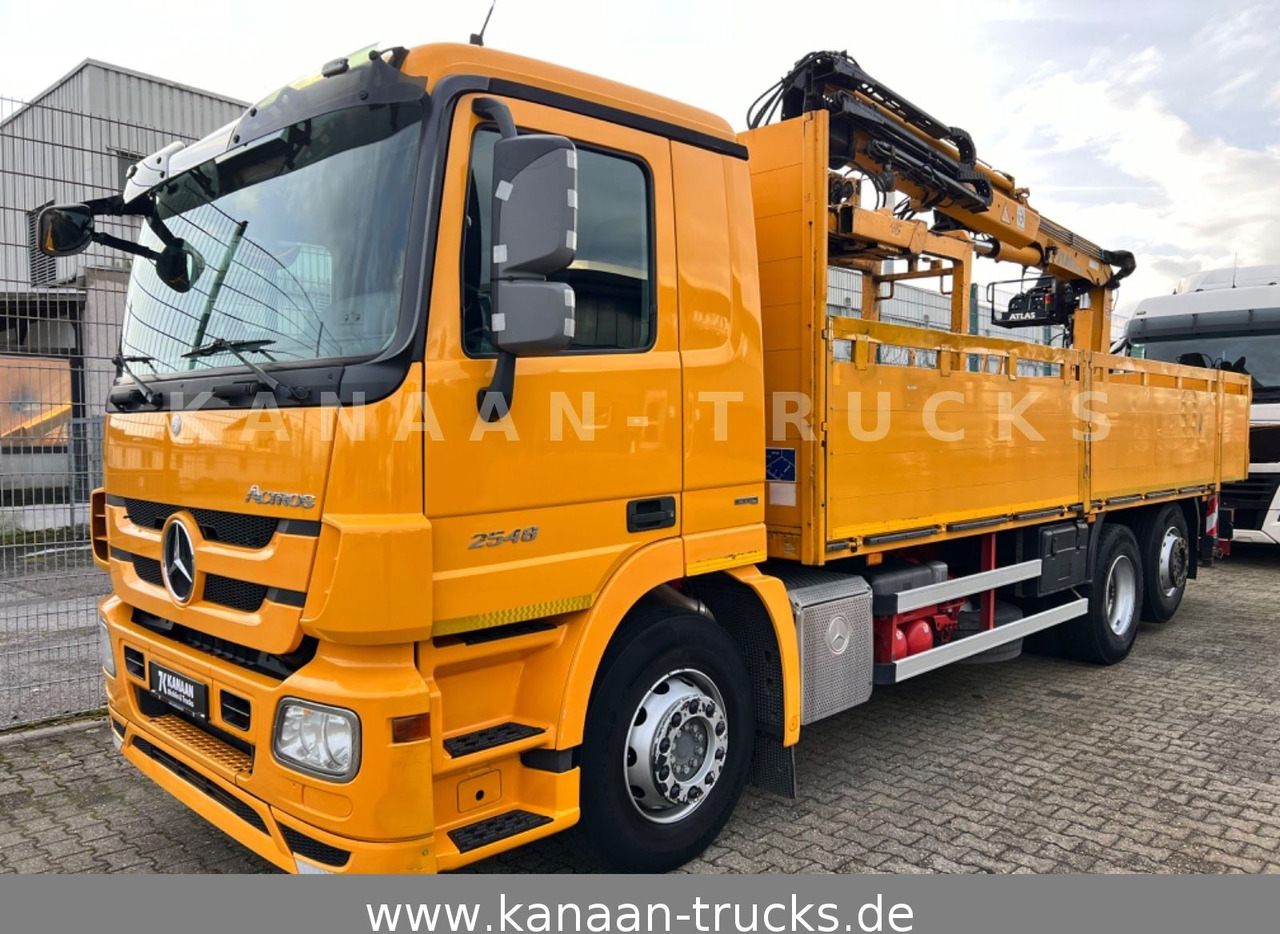 Mercedes-Benz Actros L 2548 6x2 Retarder ATLAS AK165.2VB - Kranbil: bilde 1 Mercedes-Benz Actros L 2548 6x2 Retarder ATLAS AK165.2VB - Kranbil: bilde 1