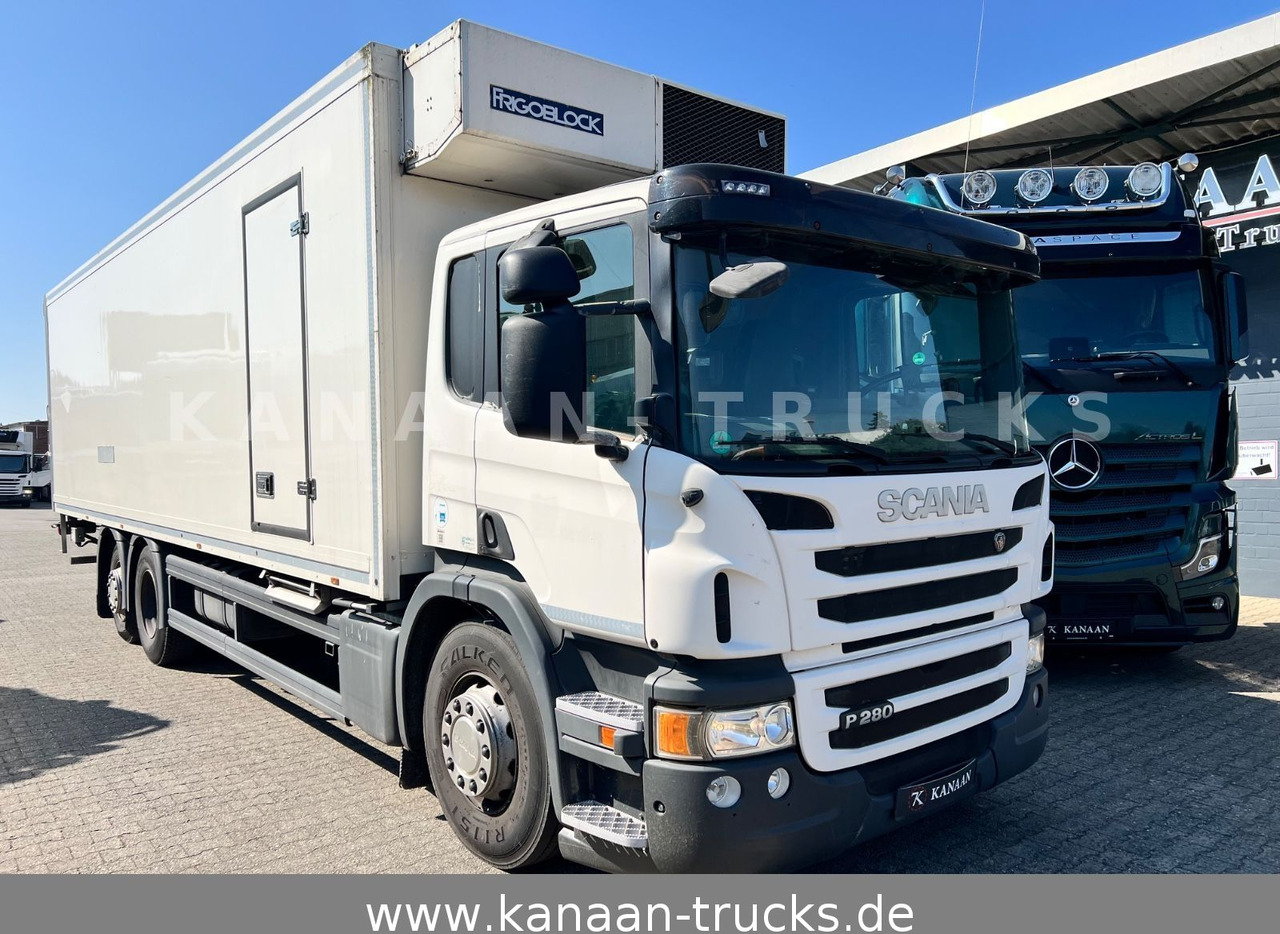 Scania P280 Kühlkoffer FRIGOBLOCK FK13 LBW E5 - Lastebil med kjøl: bilde 1 Scania P280 Kühlkoffer FRIGOBLOCK FK13 LBW E5 - Lastebil med kjøl: bilde 1